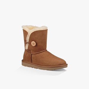 Ugg Bailey Button II Klassiska Stövlar Barn Bruna (627391CVD)